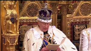 State opening of parliament commences as King Charles III delivers speech in the House of Lords